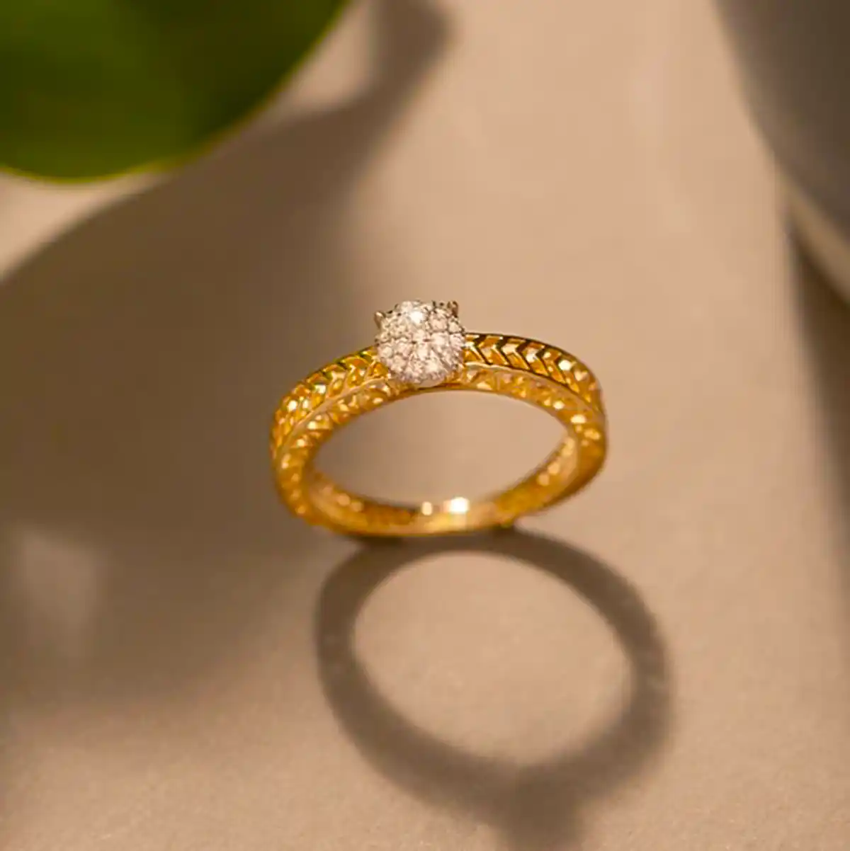 انگشتر طلا لاکچری