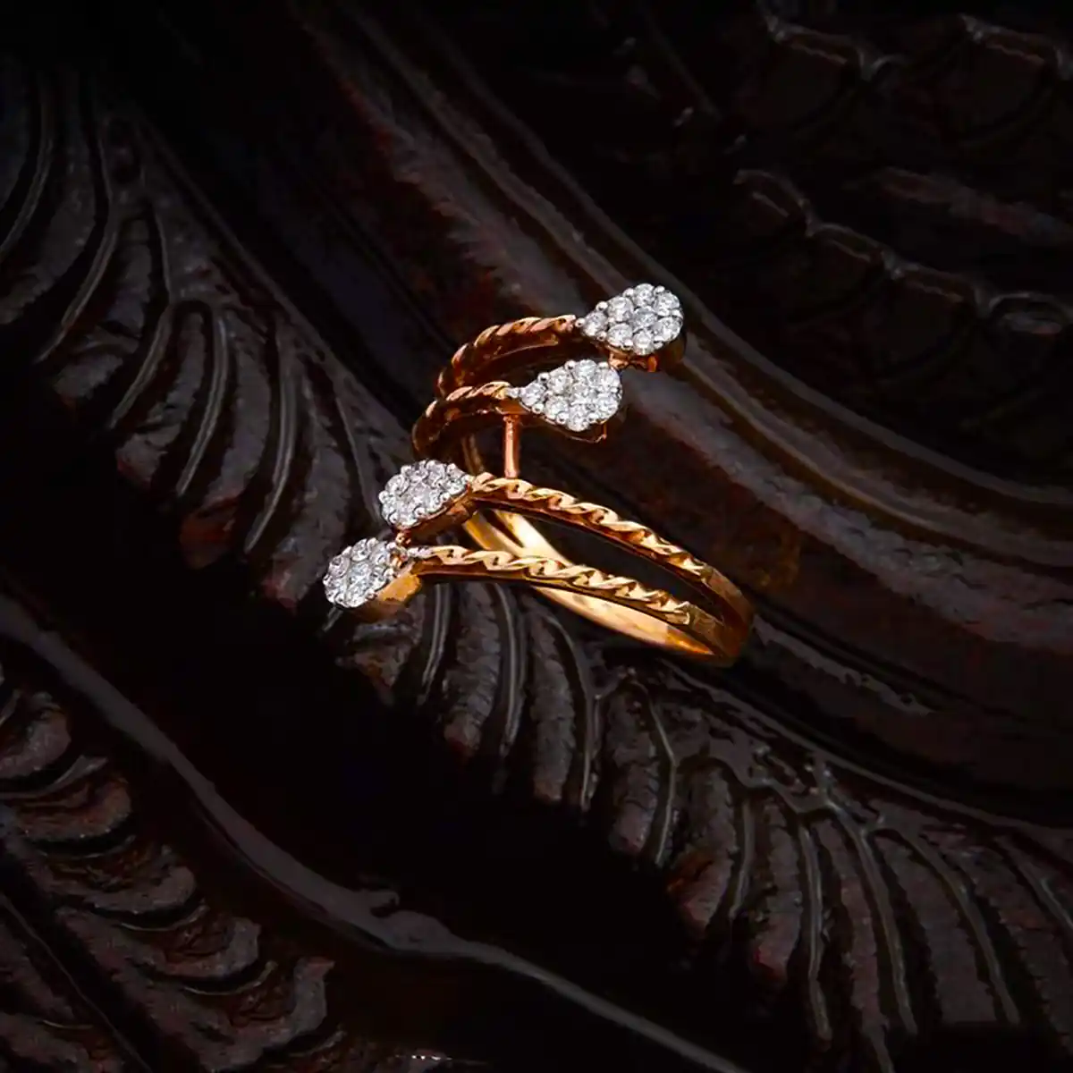 انگشتر طلا لاکچری