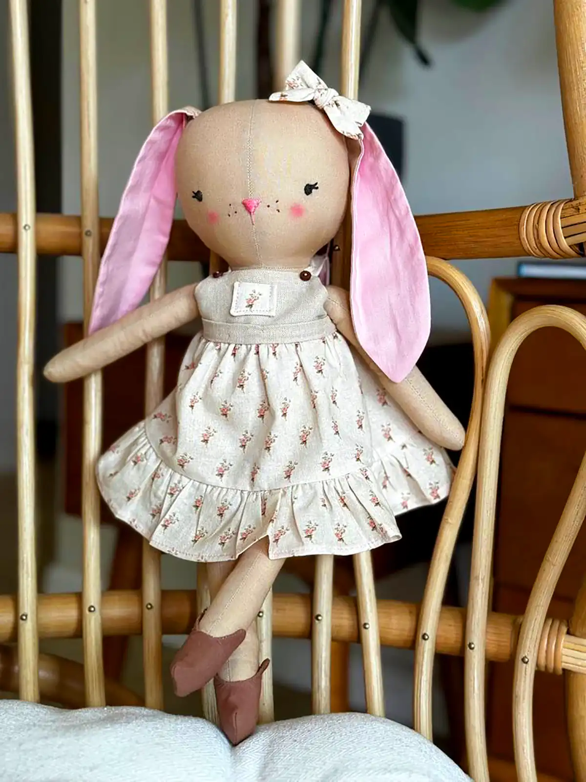 عروسک پارچه ای بامزه و کیوت