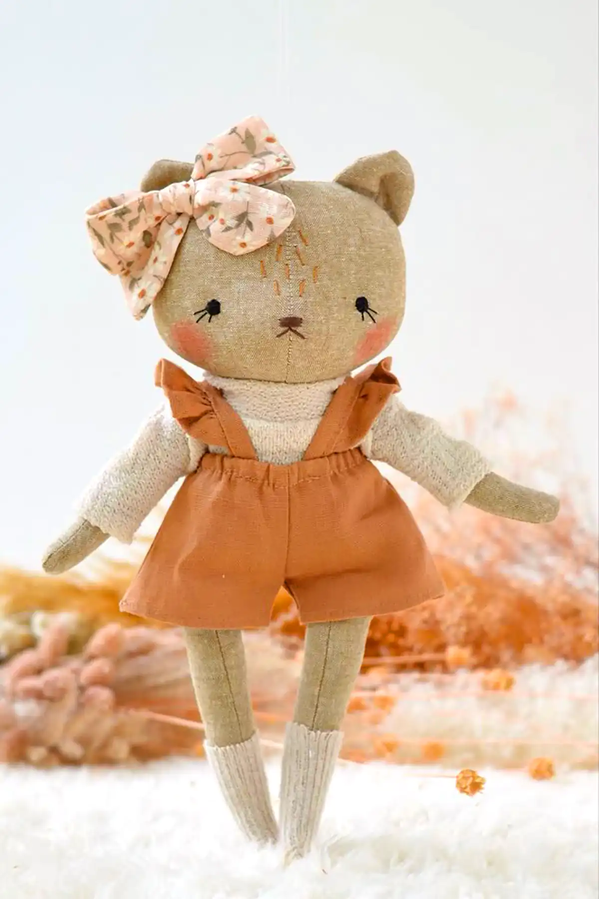 عروسک پارچه ای بامزه و کیوت