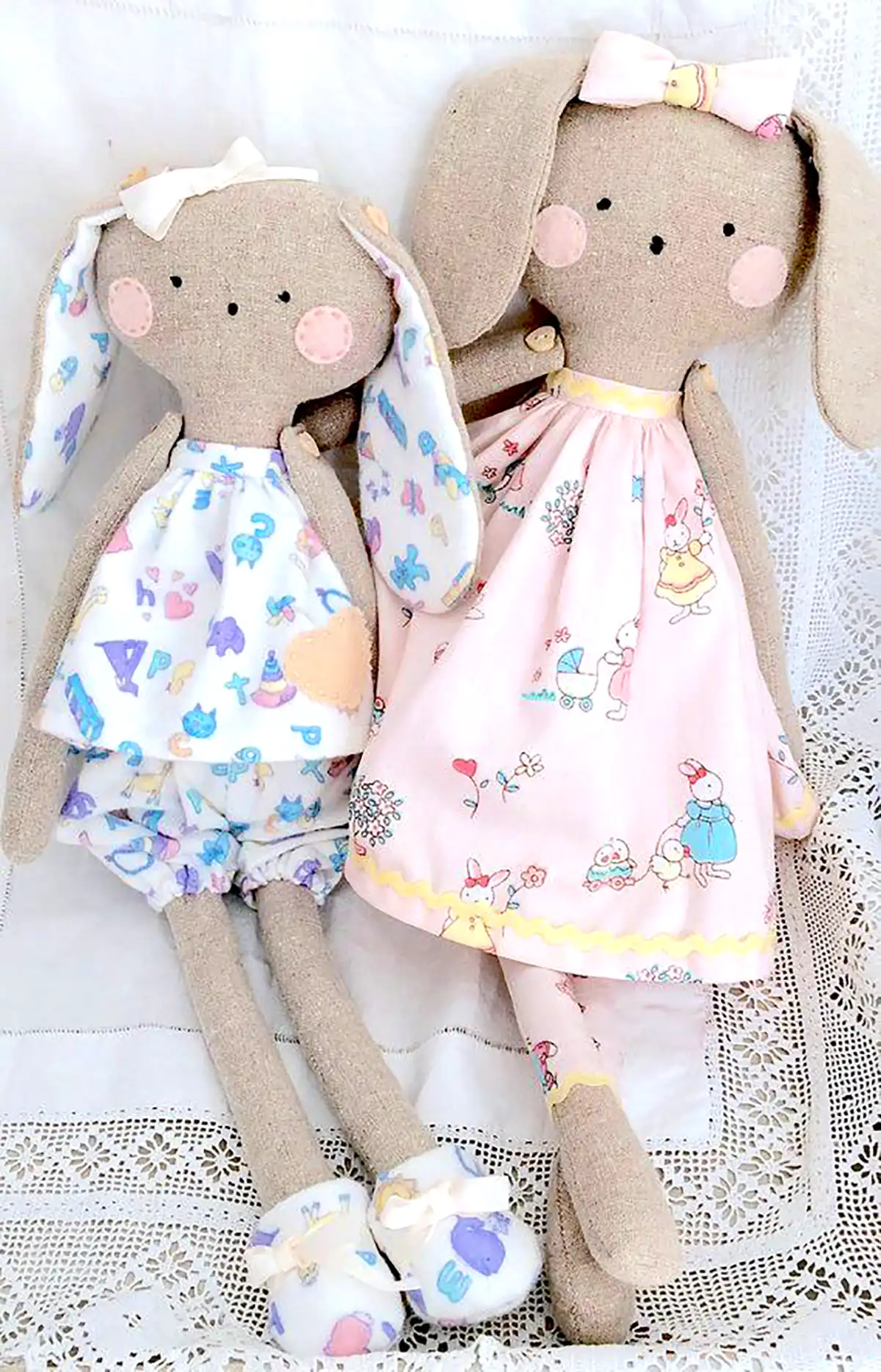 عروسک پارچه ای بامزه و کیوت