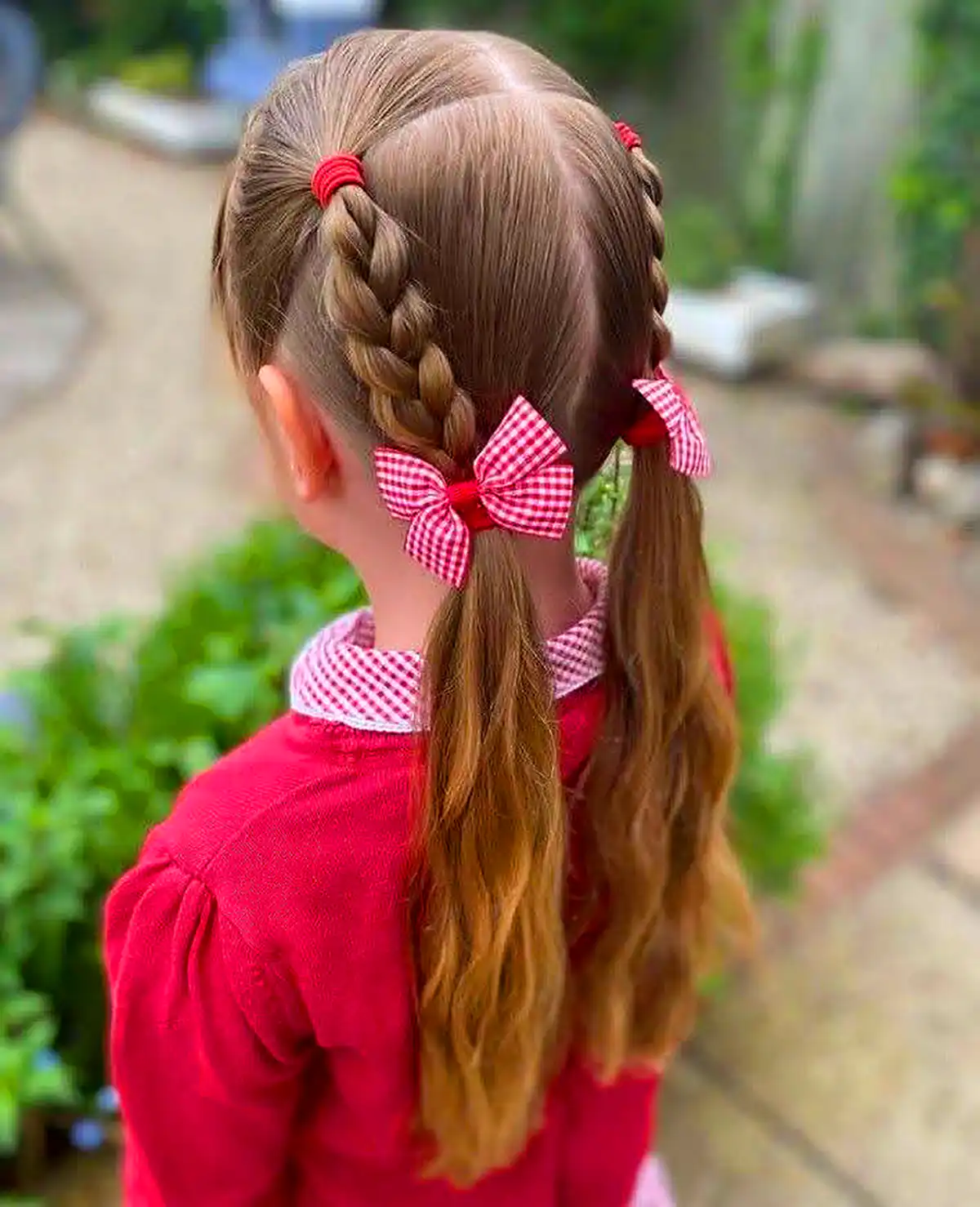 بافت موی شیک کودکانه