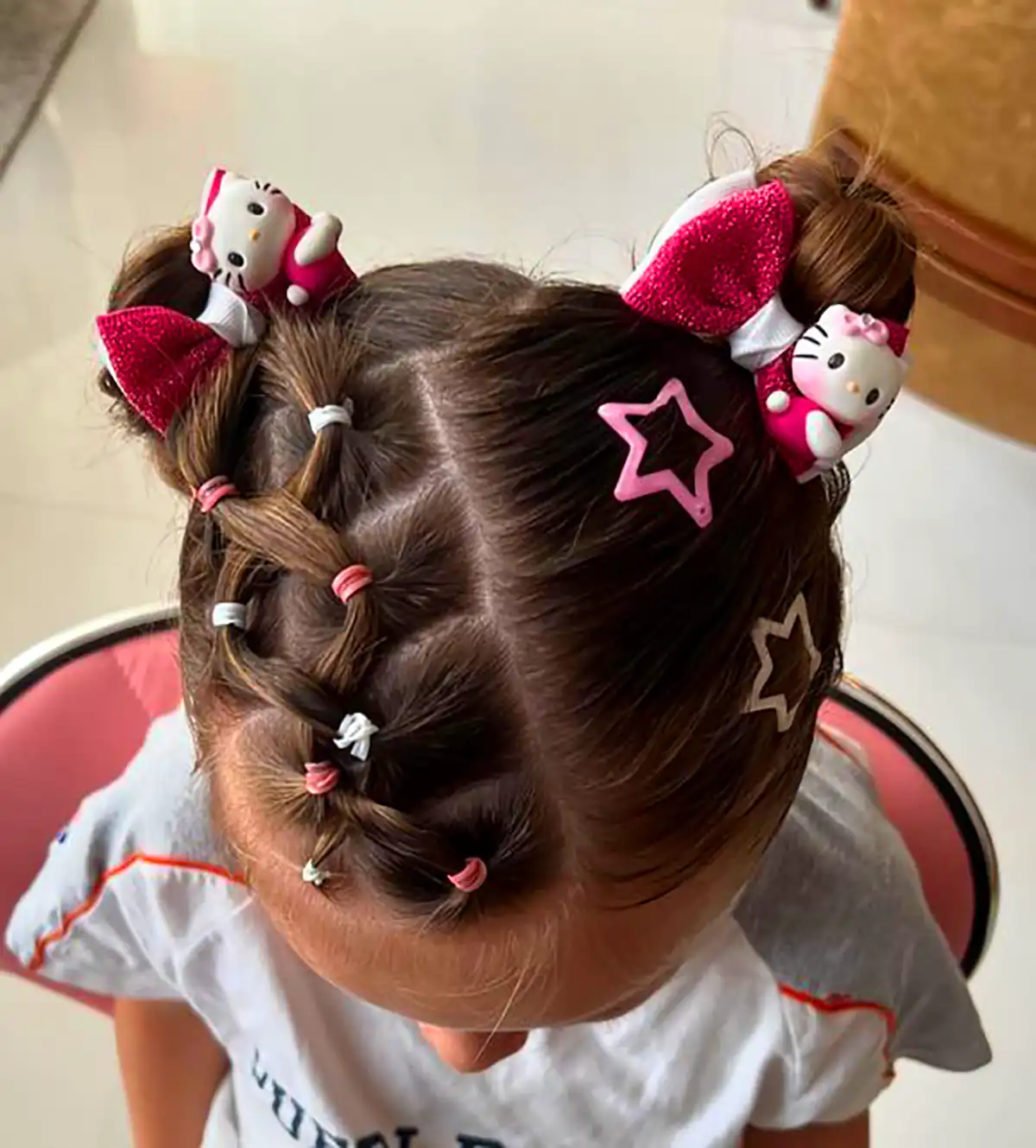 بافت موی شیک کودکانه