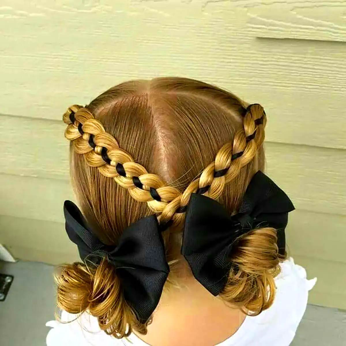 بافت موی شیک کودکانه