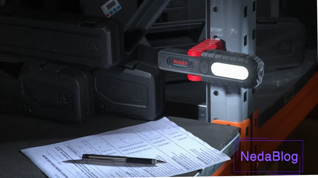 بهترین ابزار روشنایی برای کار: نور قوی، ایمن و همیشه همراه