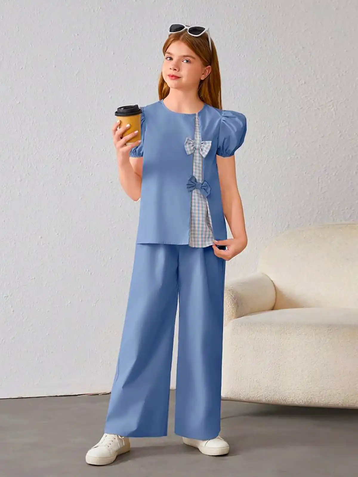 بلوز و شلوار رنگی کودکانه