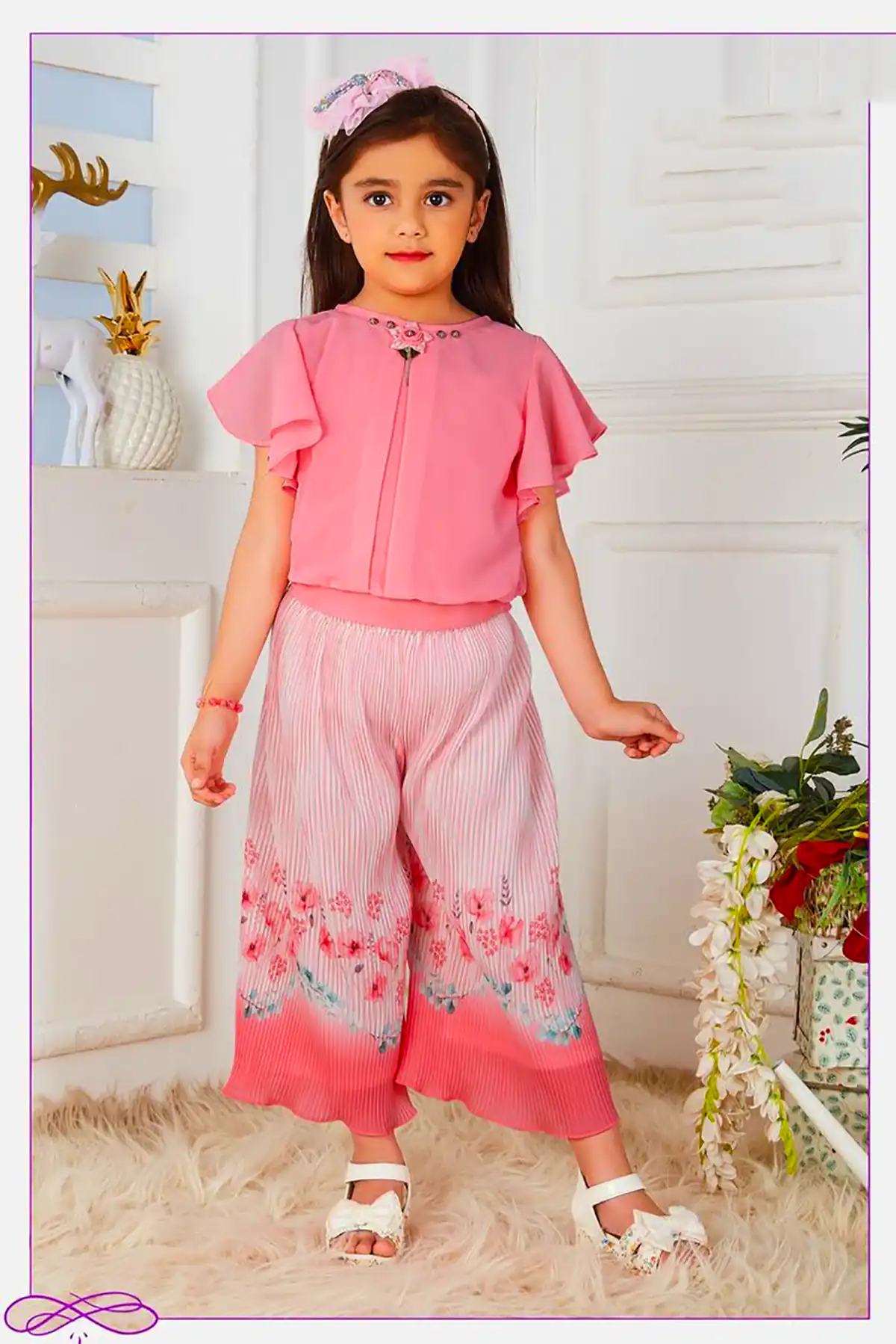 بلوز و شلوار رنگی کودکانه