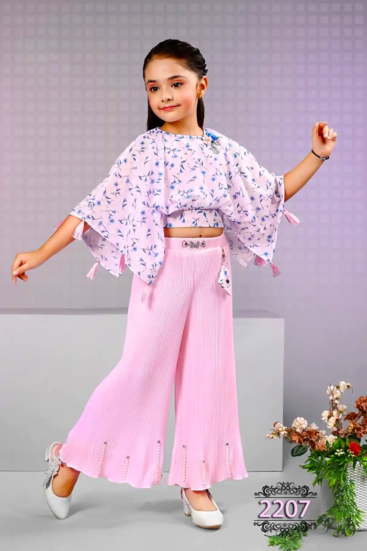 بلوز و شلوار رنگی کودکانه