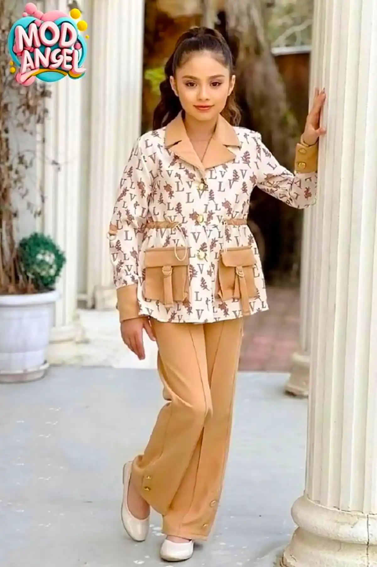 بلوز و شلوار رنگی کودکانه