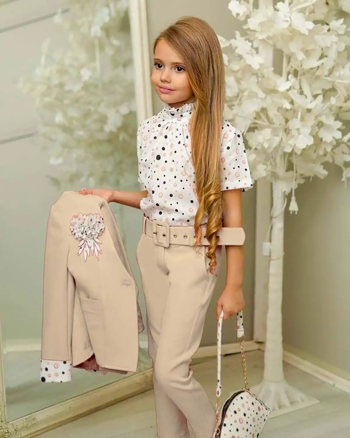 بلوز و شلوار رنگی کودکانه