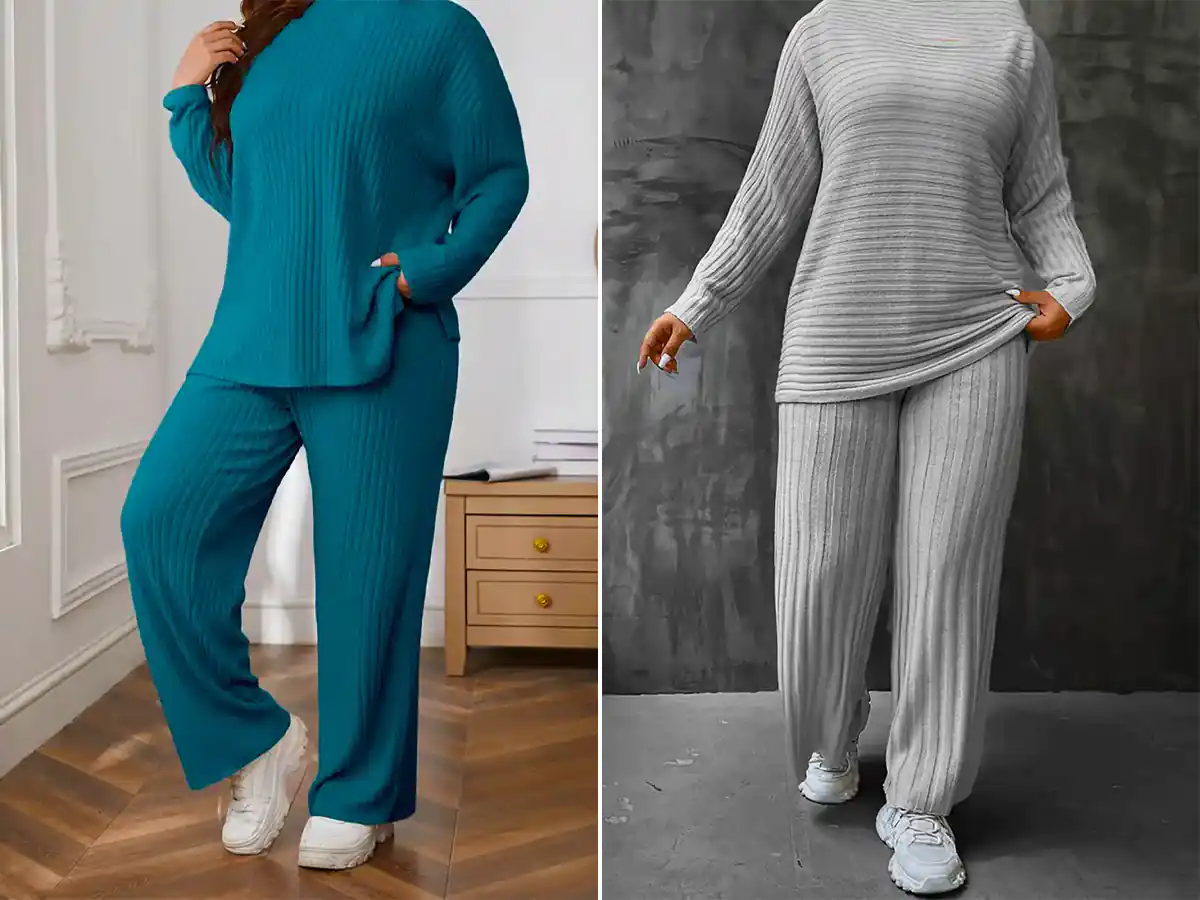 بلوز شلوار سایز بزرگ زنانه