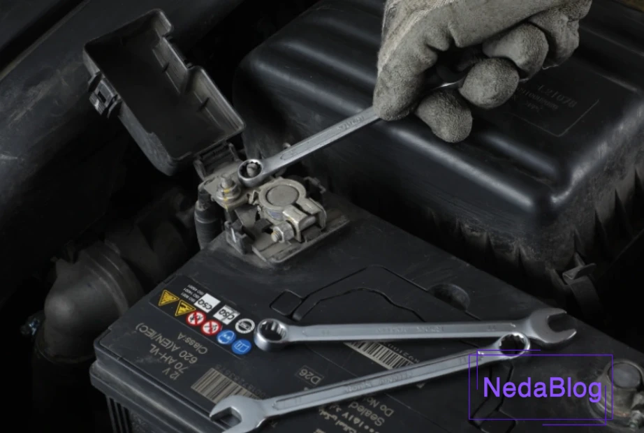 تعمیر ماشین با آچار تخت و رینگی رونیکس