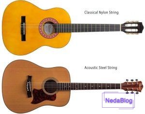 تفاوت گیتار آکوستیک و کلاسیک