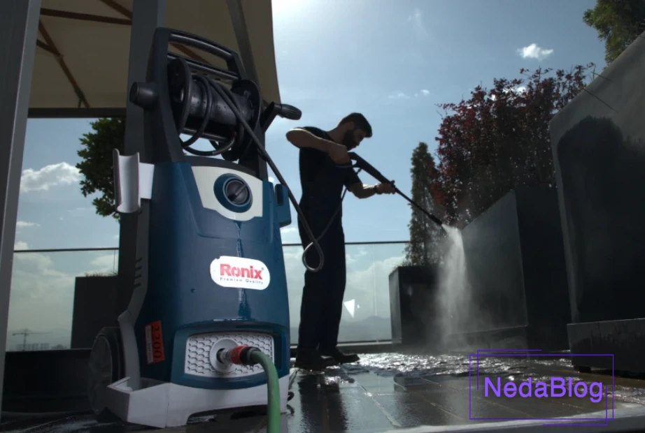 تمیزکردن دیوار با کارواش