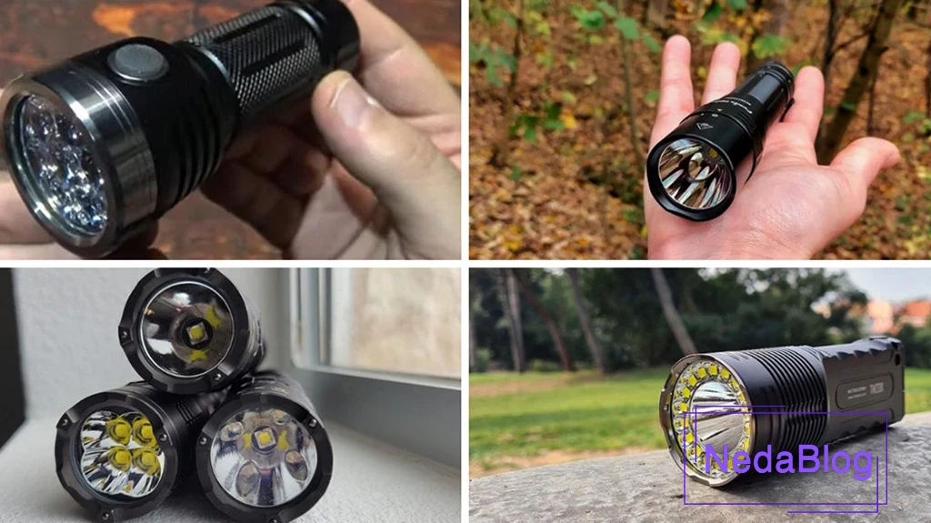 انواع چراغ قوه