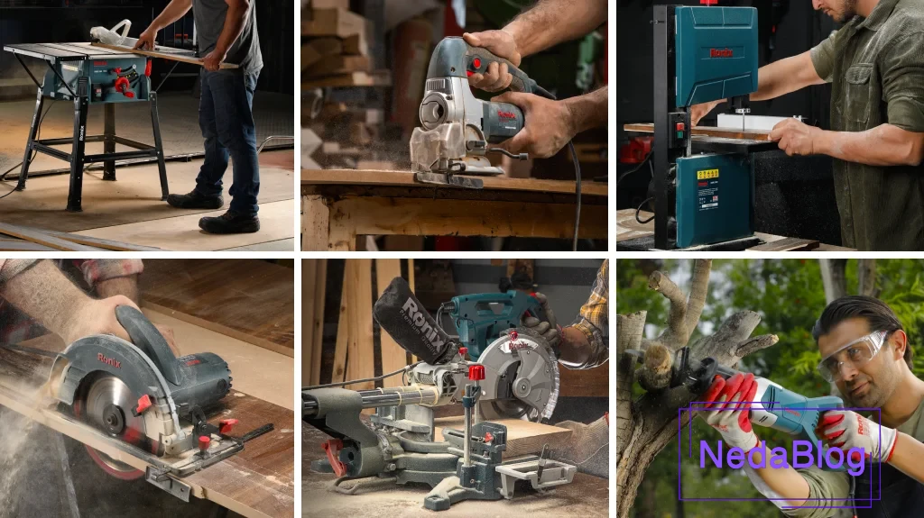 انواع اره برقی نجاری رونیکس