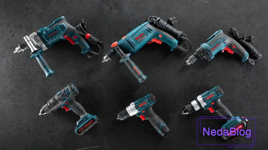 مقایسه دریل شارژی و برقی