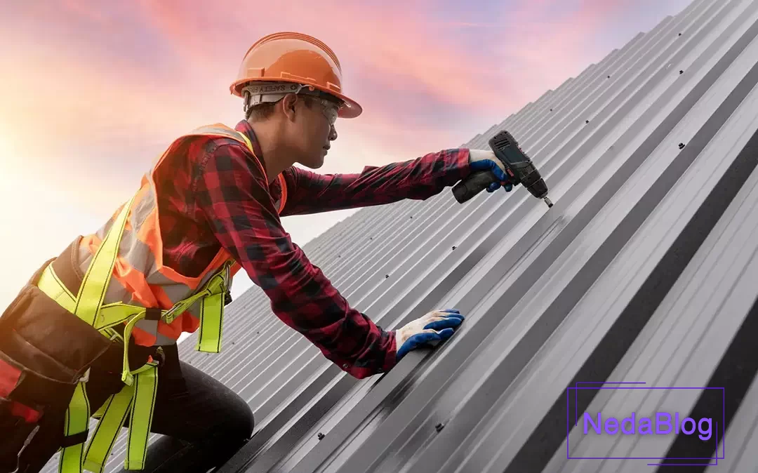 مراحل اجرای سقف عرشه فولادی؛ از نصب ورق تا بتن ریزی