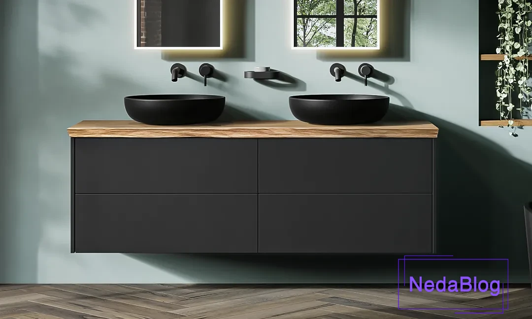 آموزش گام به گام نصب روشویی کابینتی