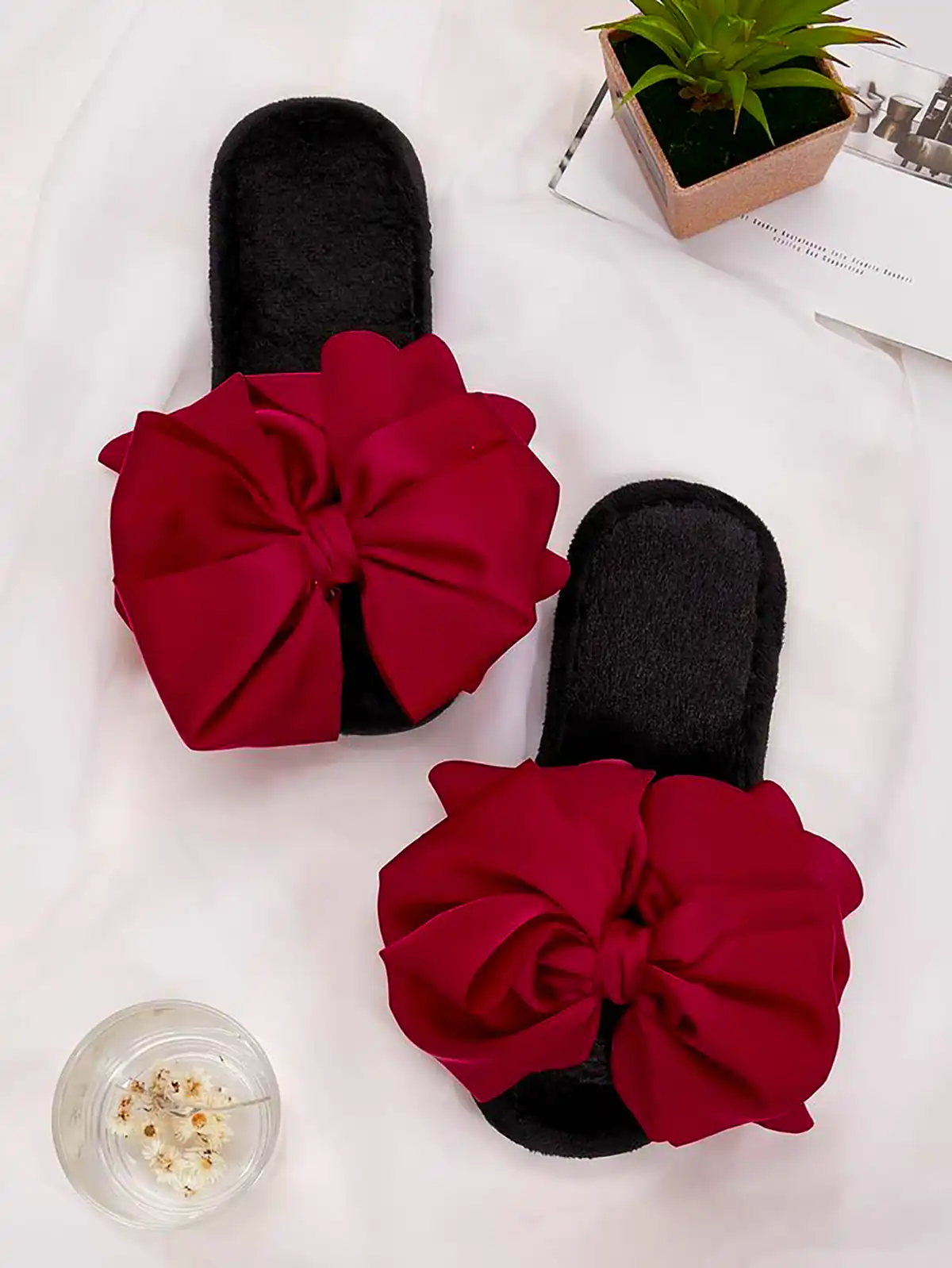 دمپایی فانتزی پاپیونی