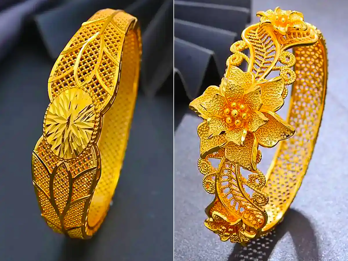 دستبند النگویی طلا