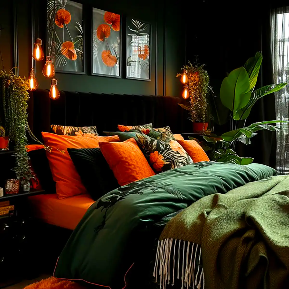 دکور اتاق خواب کاکائویی