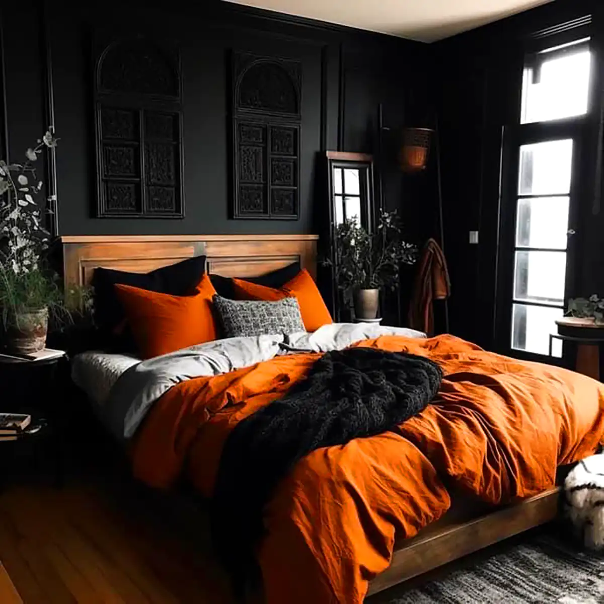 دکور اتاق خواب کاکائویی