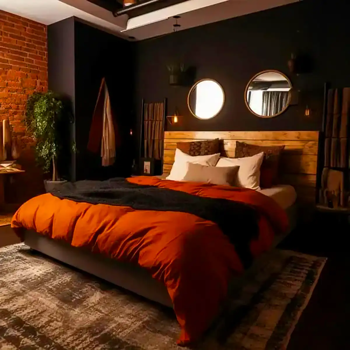 دکور اتاق خواب کاکائویی