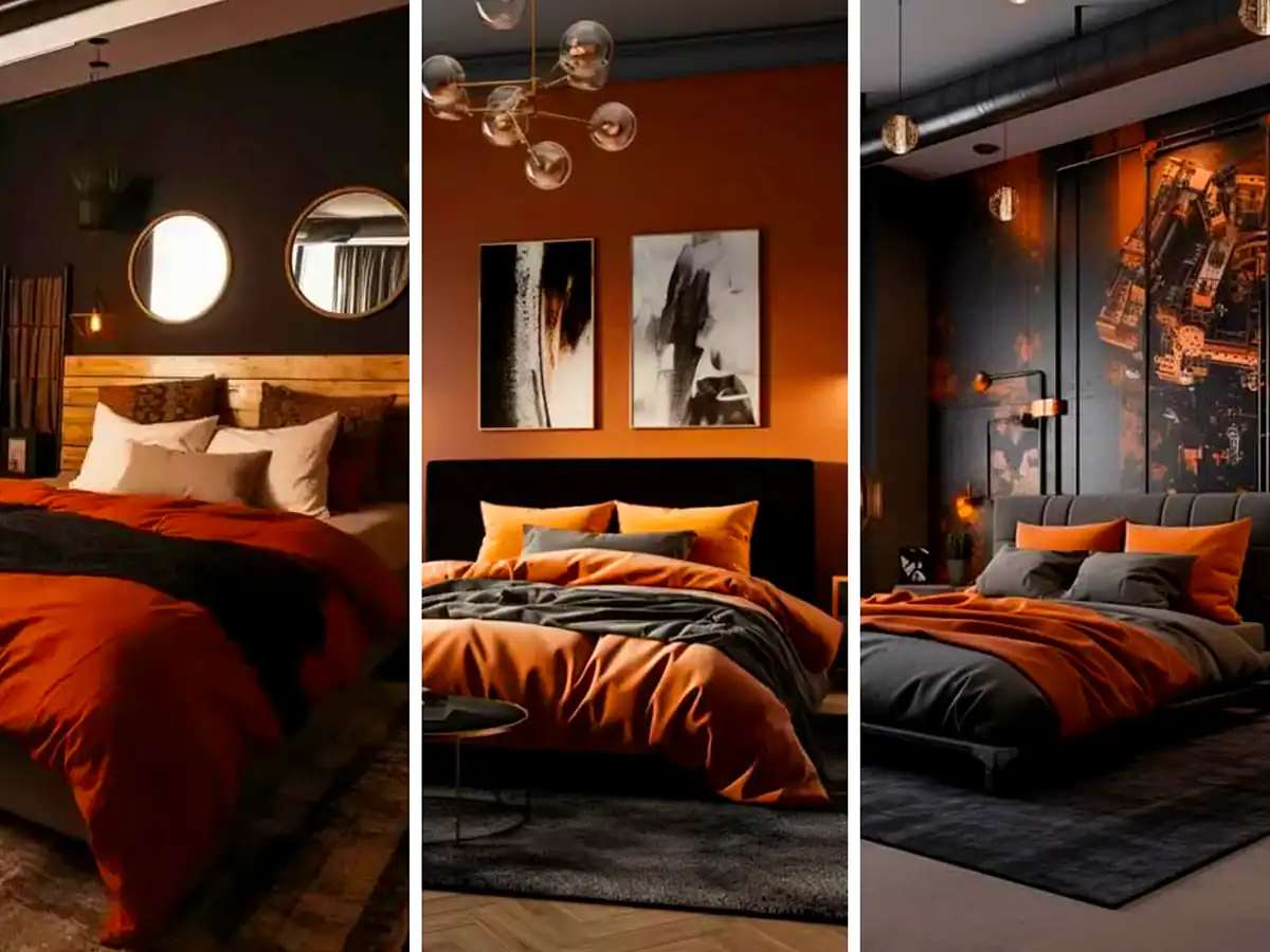 دکور اتاق خواب کاکائویی