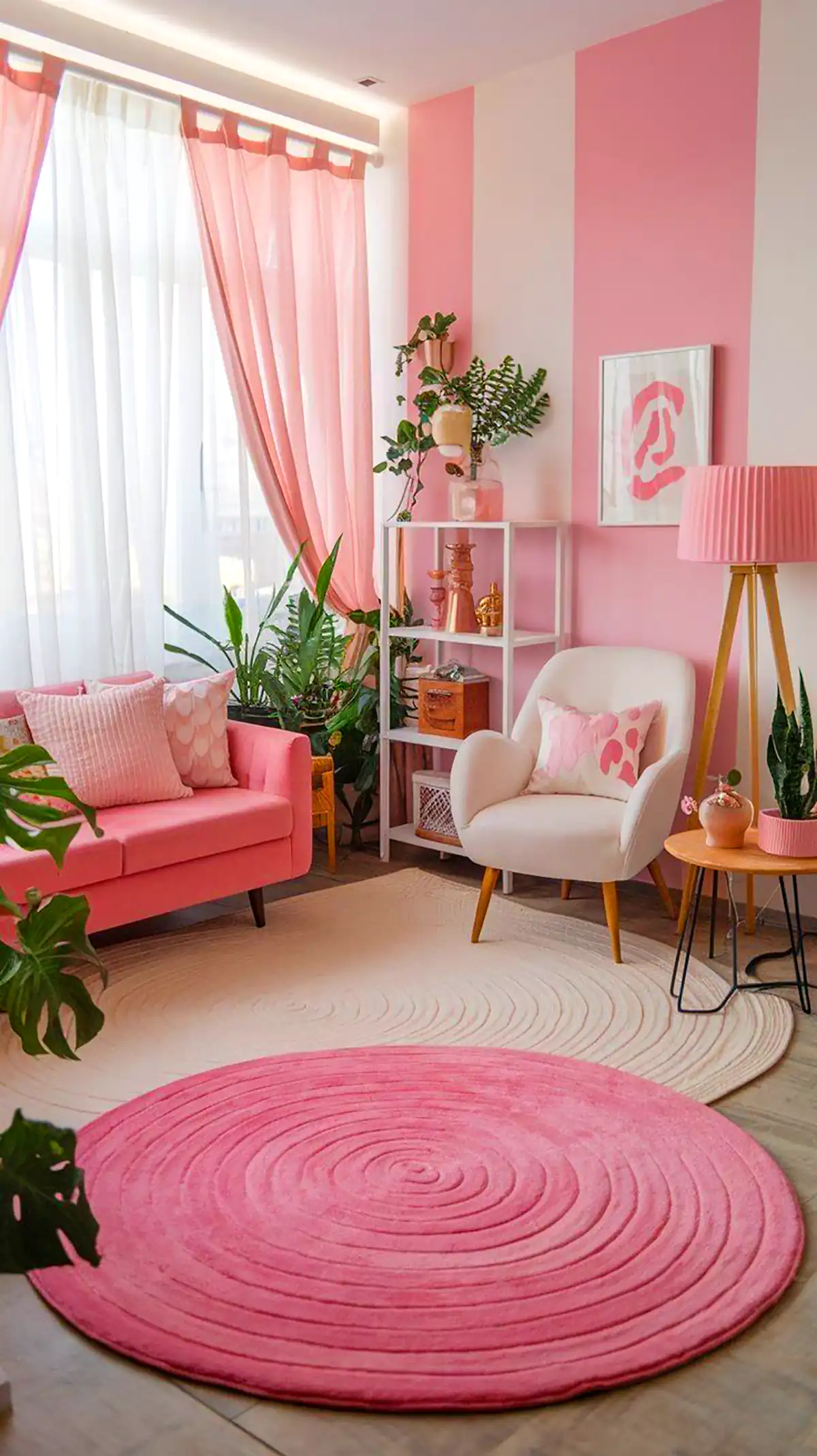 دکور صورتی اتاق تینیجری