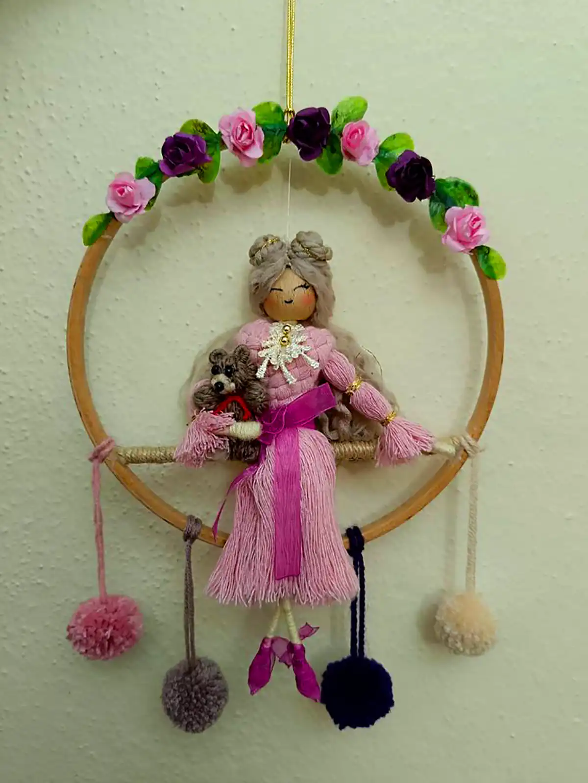 دیوارکوب فانتزی عروسکی