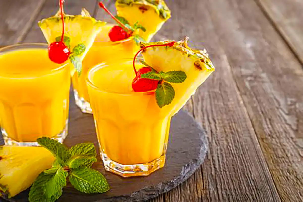 دیزاین دسر میوه ای