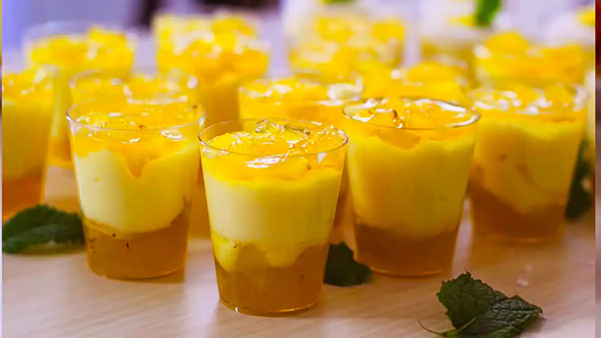 دیزاین دسر میوه ای