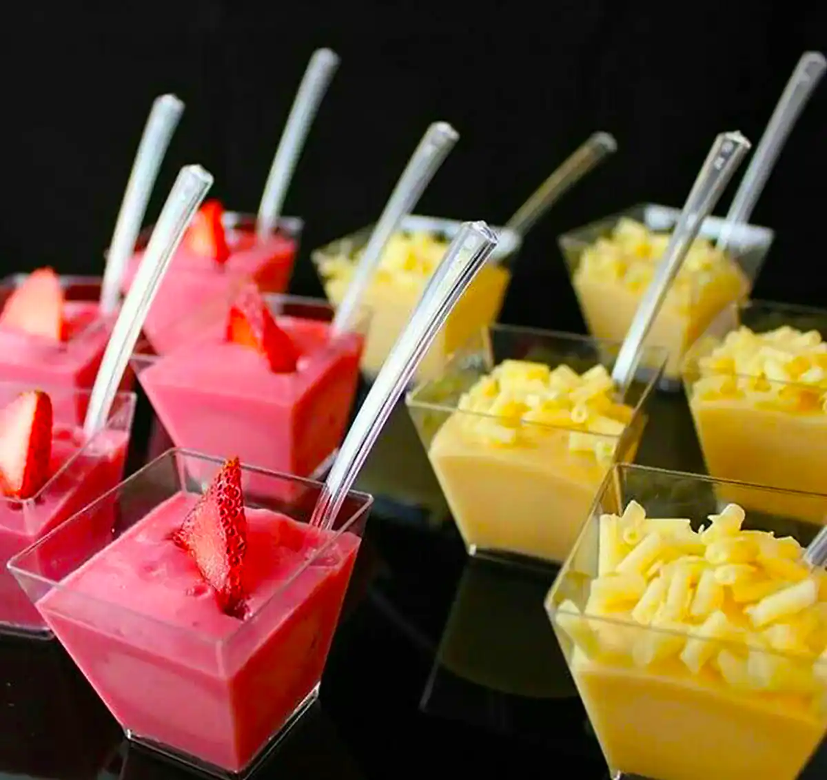 دیزاین دسر میوه ای