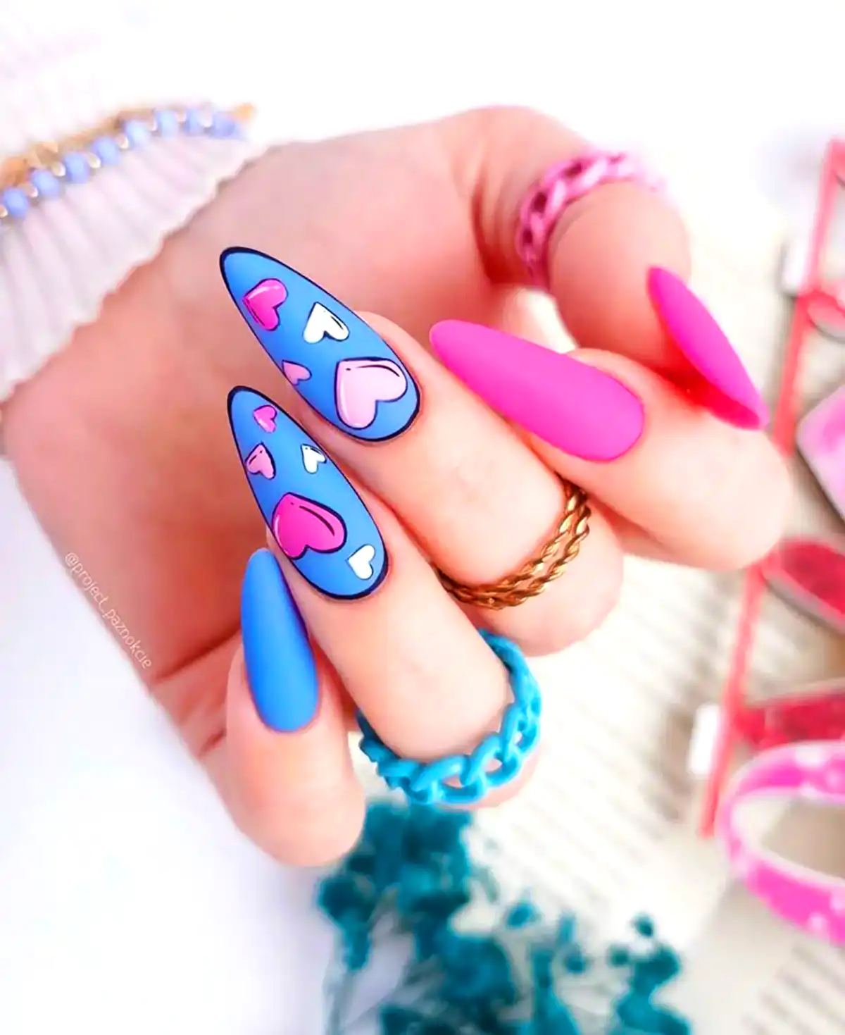 دیزاین فانتزی و کیوت ناخن