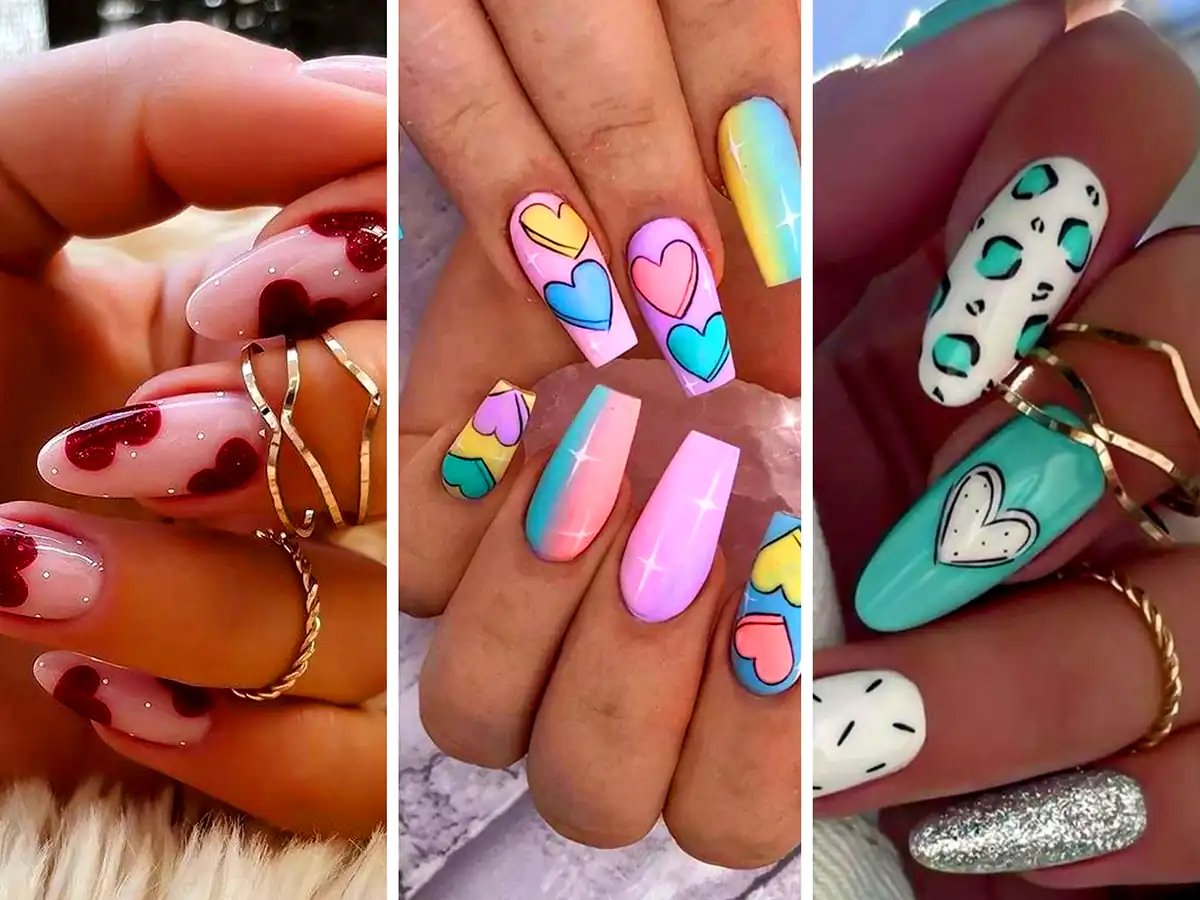 دیزاین فانتزی و کیوت ناخن