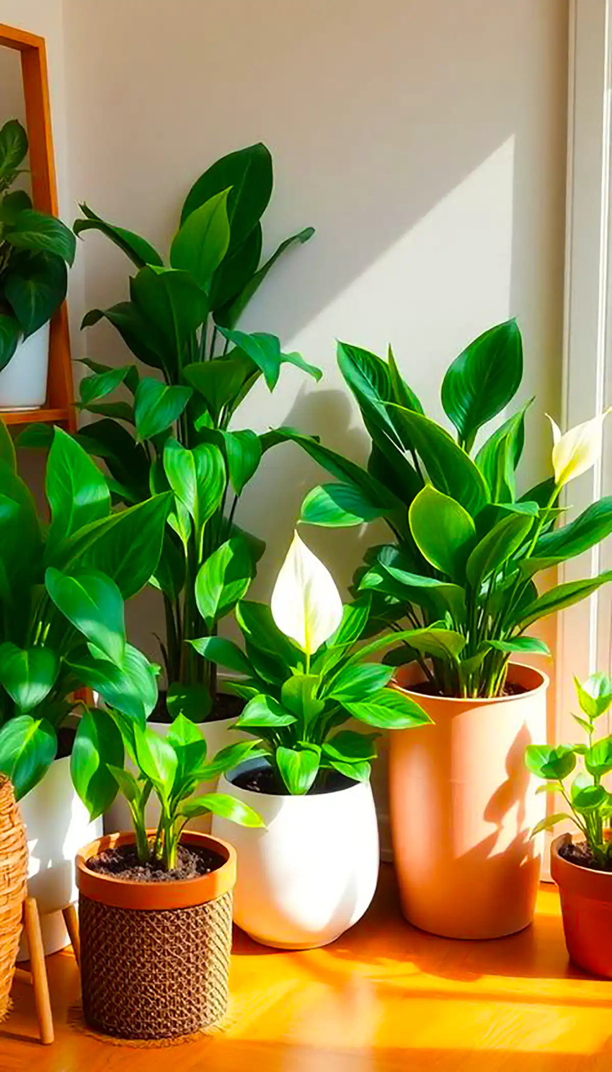 دیزاین خونه با گل های طبیعی