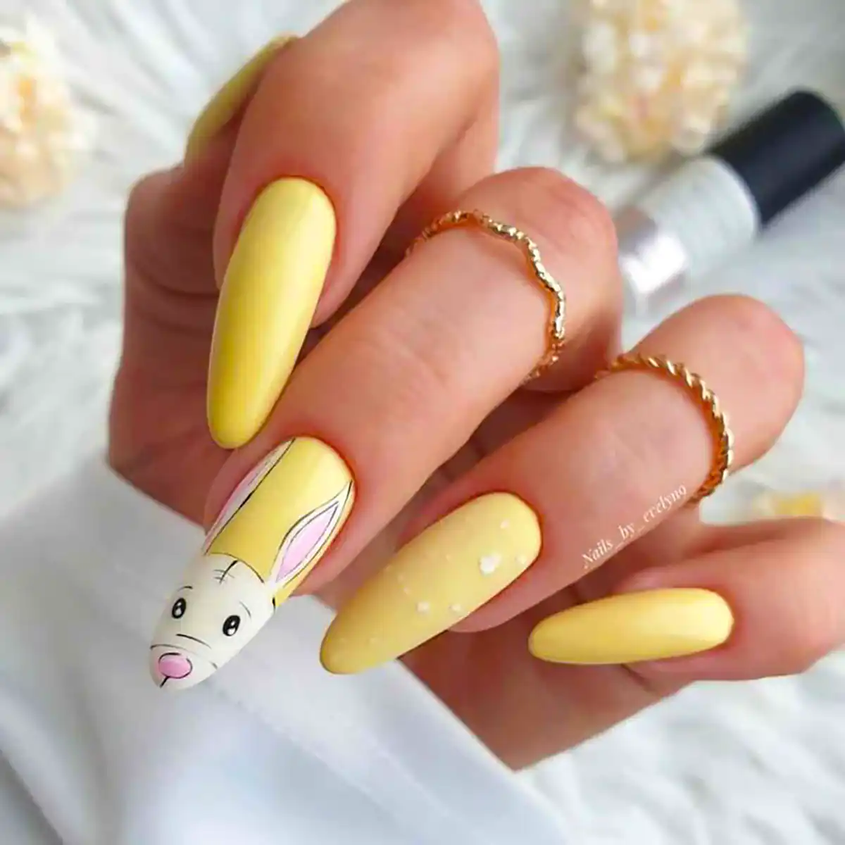 دیزاین پاستیلی روی ناخن