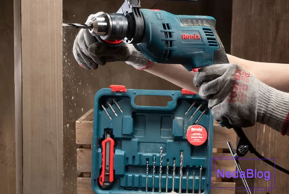 سوراخکاری با دریل کیت رونیکس