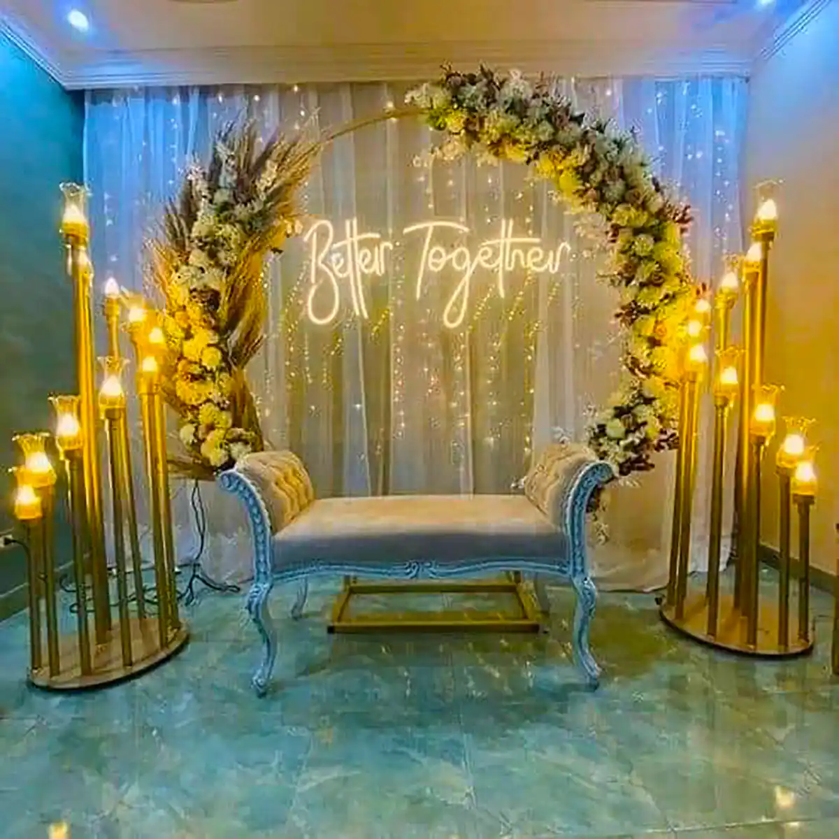 استیج عقد جذاب زیبا