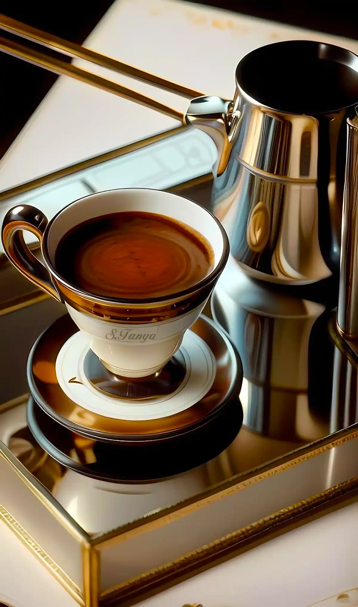 فنجون قهوه خوری شیک