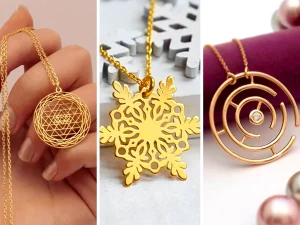 گردنبند مدرن و مینیمال