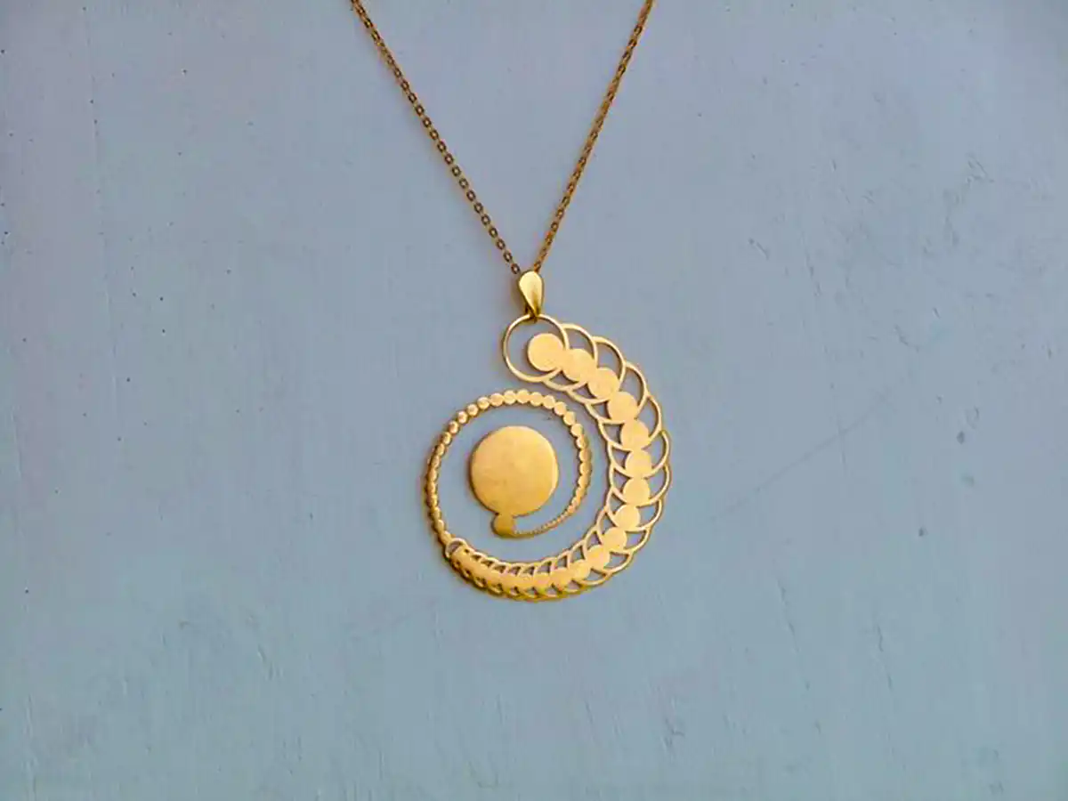 گردنبند مدرن و مینیمال