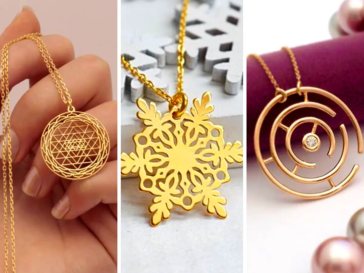 گردنبند مدرن و مینیمال