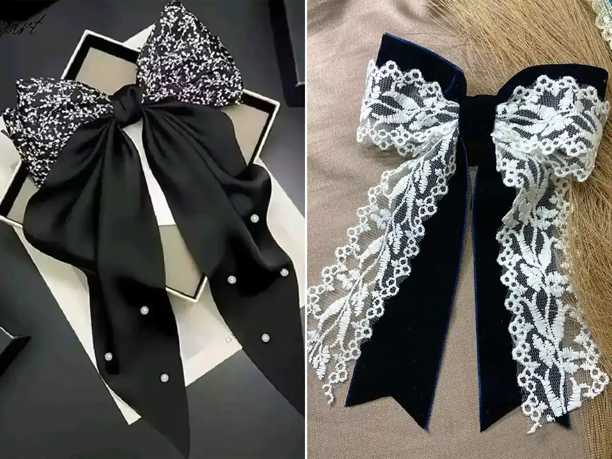 گیر مو پاپییونی ترند زیبا