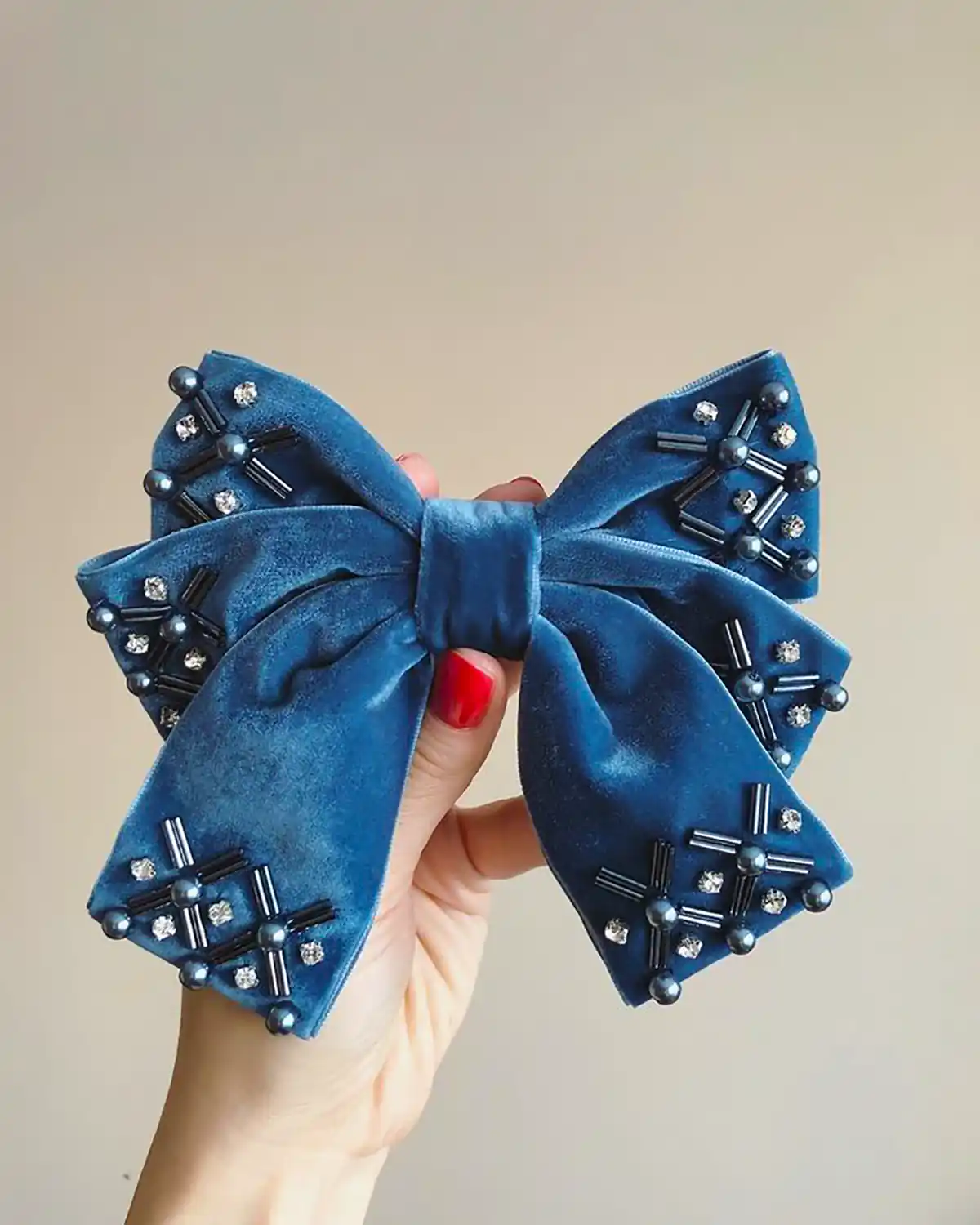 گیر مو پاپییونی ترند زیبا