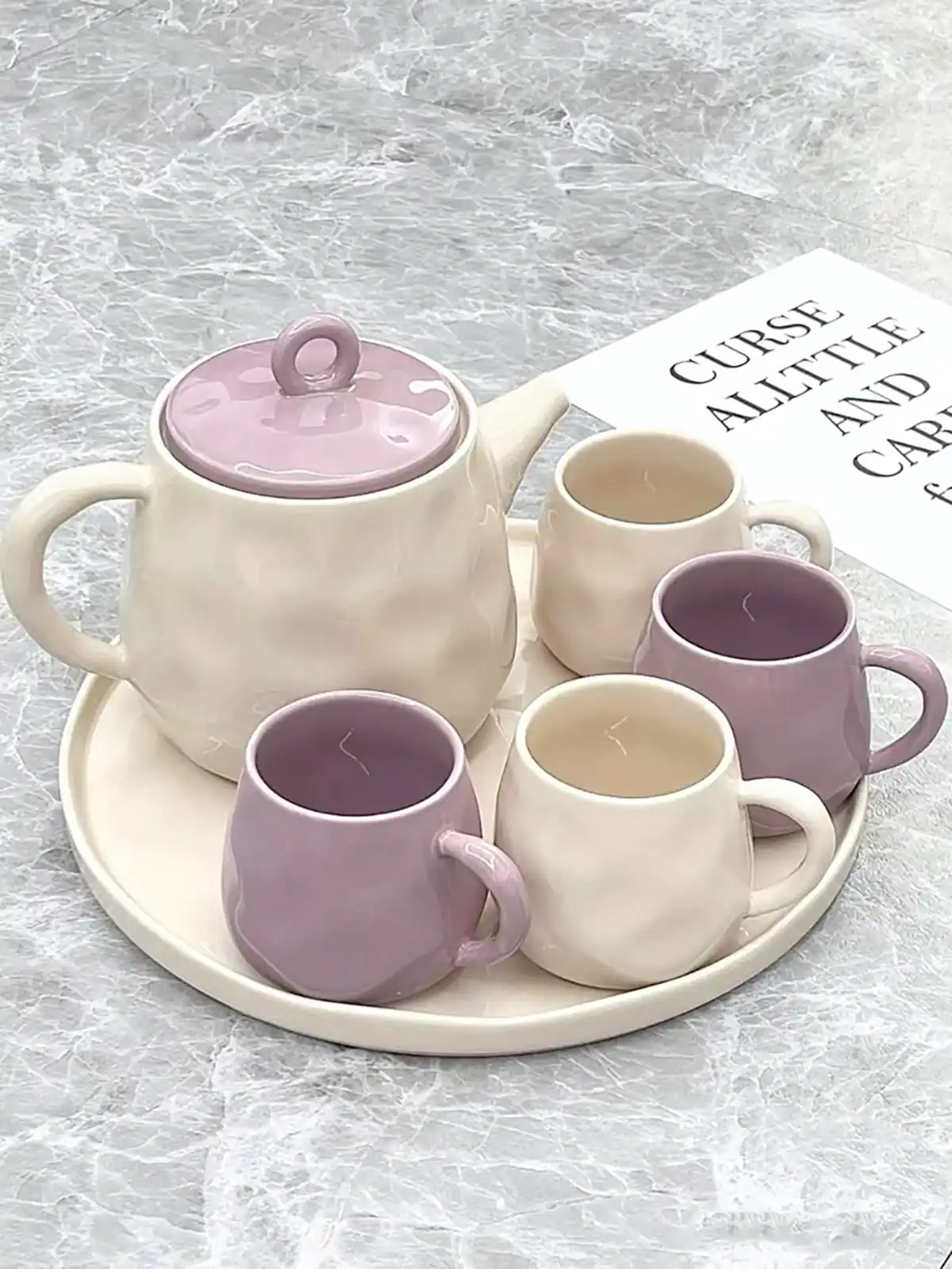 قوری فنجون لوکس زیبا