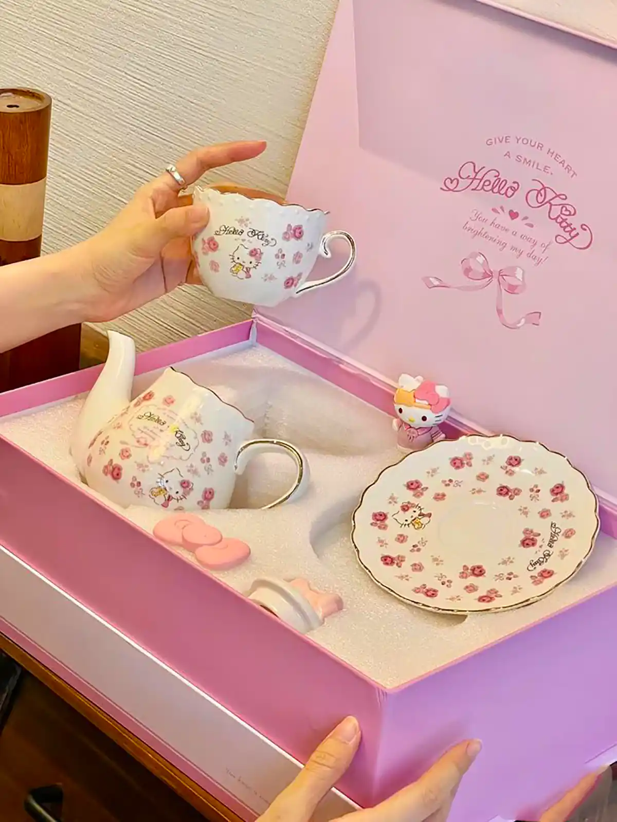 قوری فنجون لوکس زیبا