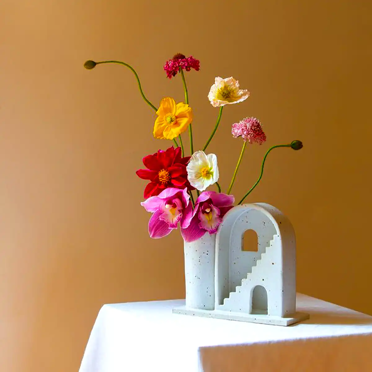 گلدون سفالی دکوری