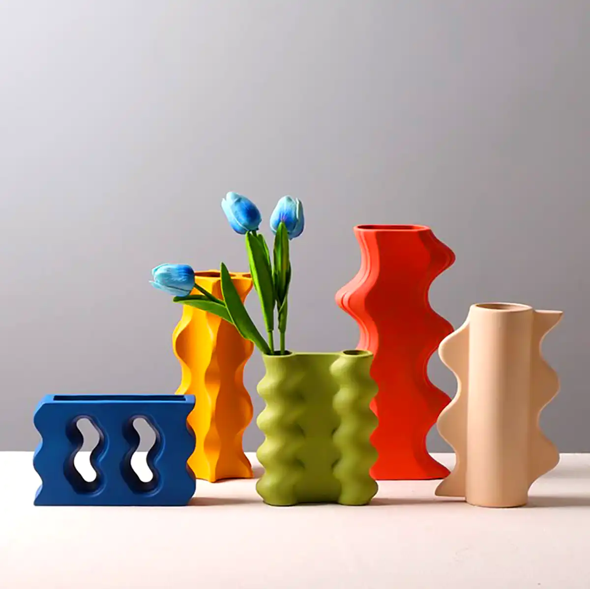 گلدون سفالی دکوری